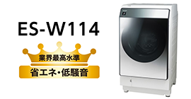 ドラム式洗濯機ES-W114